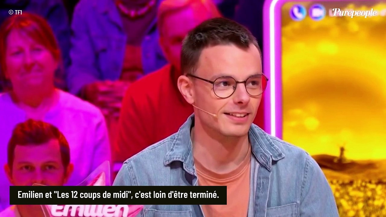 "Emilien revient" déjà dans Les 12 Coups de midi quelques semaines seulement après avoir quitté le jeu, la grande annonce de Jean-Luc Reichmann