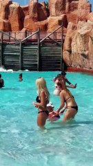🌞Swimming Pool and Water Slide Best Water Park Best Day⛱️ #waterpark #swmmingpool