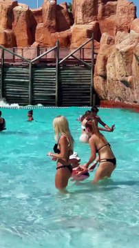 🌞Swimming Pool and Water Slide Best Water Park Best Day⛱️ #waterpark #swmmingpool