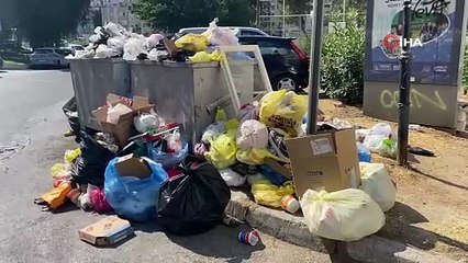 Ege'nin incisi İzmir'in sokakları yine çöp dağlarıyla doldu