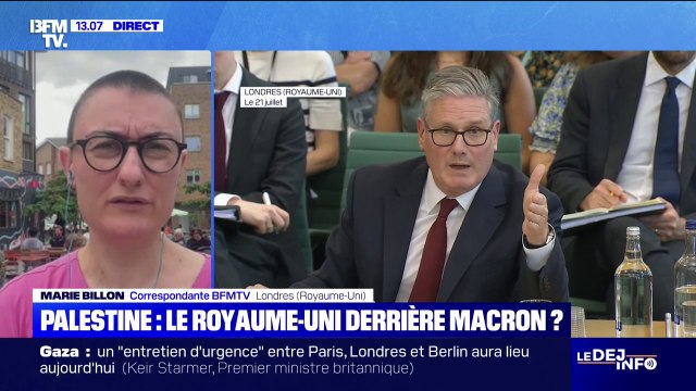 État palestinien: Emmanuel Macron doit échanger aujourd'hui avec le chancelier allemand et le Premier ministre britannique