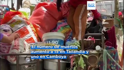 Decenas de miles de desplazados por la escalada fronteriza entre Tailandia y Camboya, mientras crece la esperanza de un alto el fuego