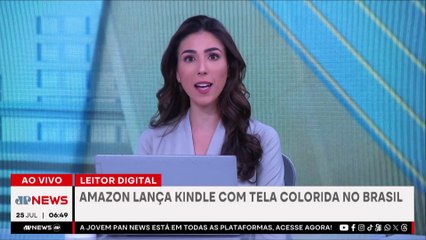 Amazon lança Kindle com tela colorida no Brasil; Bruno Meyer comenta