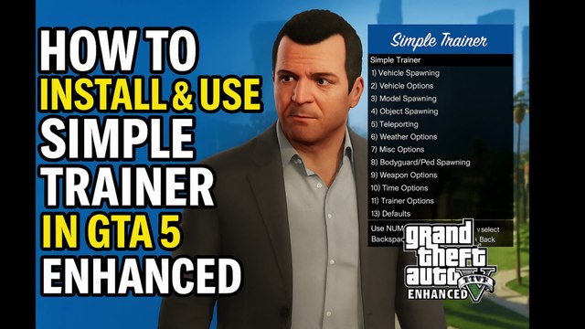 🔧 How to Install & Use Simple Trainer in GTA 5 Enhanced Edition (2025) | Step-by-Step Guide 🔧@modsgamer77