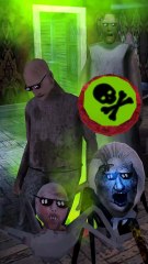 Using Poison Traps against Thunder Angelene spider and all enemies in Granny 3 New Update Enhanced