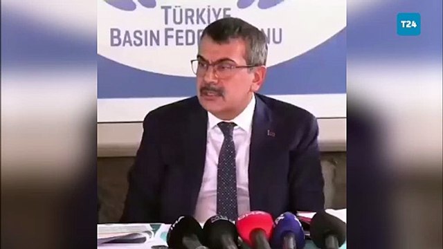 Milli Eğitim Bakanı Yusuf Tekin'in LGS açıklamasında dili sürçtü: Soruları bizim imam hatip, eee bizim okullarımızdaki öğretmenlerimiz hazırlıyor
