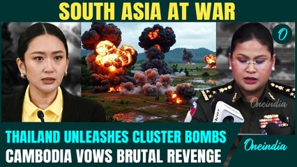 Thailand Using CLUSTER BOMBS On Civilians, Cambodia Vows Massive Retaliation | South Asia At War