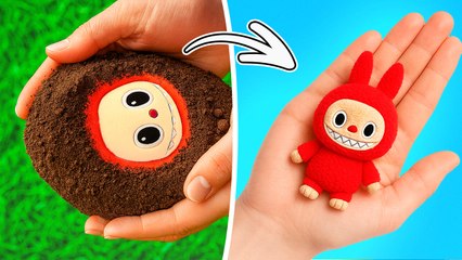 LOOK! We Found the RARE RED LABUBU 😱🔥 + Insane Paper Crafts & DIY Gadgets! ✂️✨