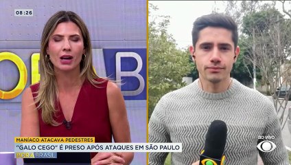 'Galo Cego' é preso após ataques a pedestres na Zona Oeste em SP