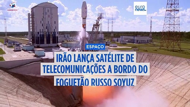 Irão envia satélite de telecomunicações Nahid-2 para o espaço num foguetão russo