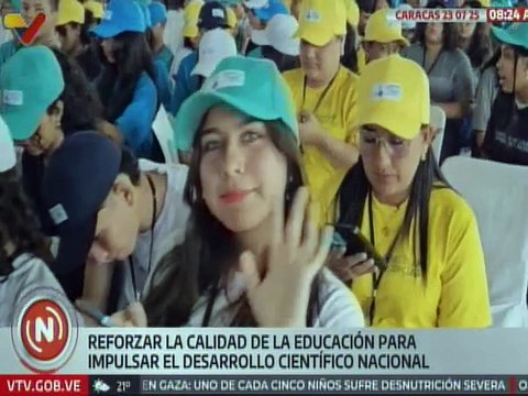 Ejecutivo nacional apuesta por reflexión y revolución de las ciencias en el sistema educativo venezolano