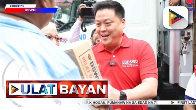 DSWD, patuloy sa pagtitiyak na maaabot ng tulong ang lahat ng mga naapektuhan ng magkakasunod na bagyo at habagat | ulat ni Louisa Erispe