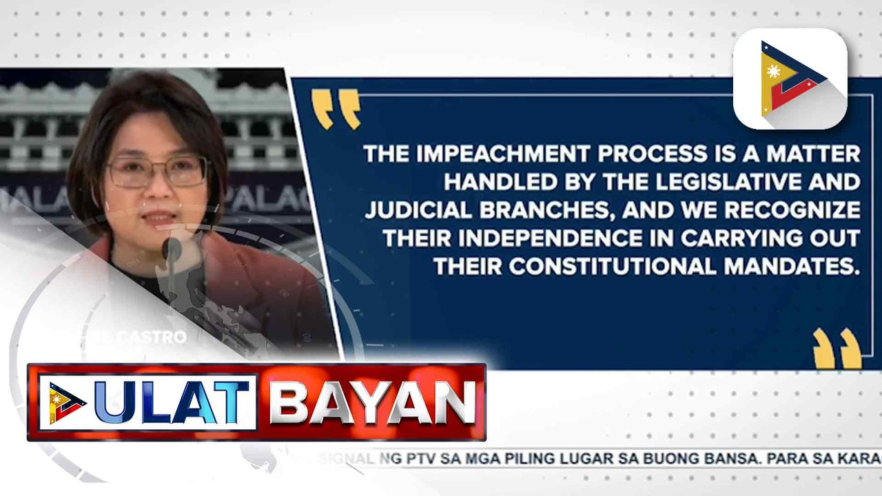 Pagdedeklara ng Korte Suprema na unconstitutional ang impeachment complaint vs. Vice President Sara Duterte, umani ng iba't ibang reaksyon sa mga mambabatas | ulat ni Daniel Manalastas