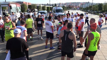 Samsun’da Lozan’ın 102. yıl dönümüne özel ‘Ata’ya Saygı Koşusu düzenlendi