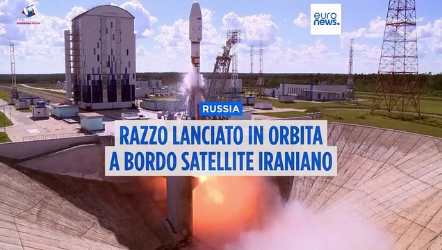 Russia, lanciato in orbita razzo che trasporta il satellite iraniano per le telecomunicazioni Nahid-2