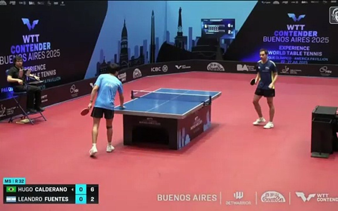 HUGO CALDERANO vs LEANDRO FUENTES - WTT CONTTENDER BUENOS AIRES 2025