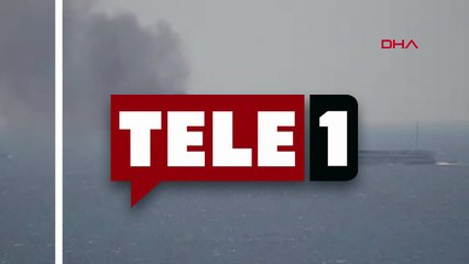 Kınalıada'da tekne yangını! Denize atlayarak kurtuldular