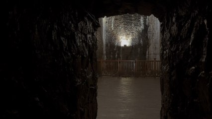 The secret vault under the Clifton suspension bridge!