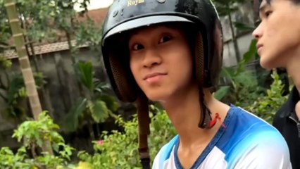 Boy spits water for revenge but hits the wrong person instead