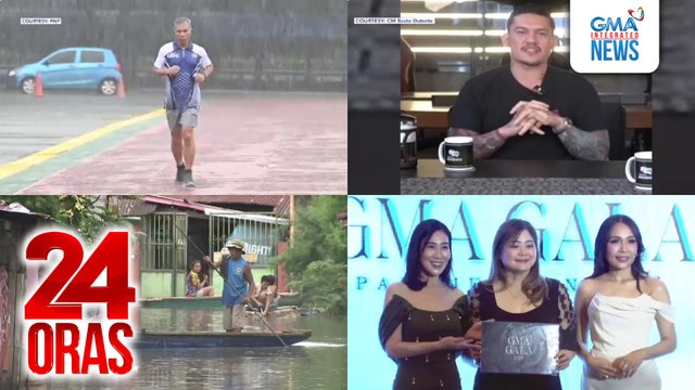24 Oras: (Part 3) Boxing match ng acting mayor vs PNP Chief; Laguna, isinailalim na sa state of calamity; bleach na gamit sa obra maestra; pre-GMA Gala 2025 evet, nakalikom ng P2.5M para sa relief ops ng GMAKF, atbp.