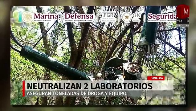 Autoridades de Sinaloa desmantelan 2 laboratorios clandestinos