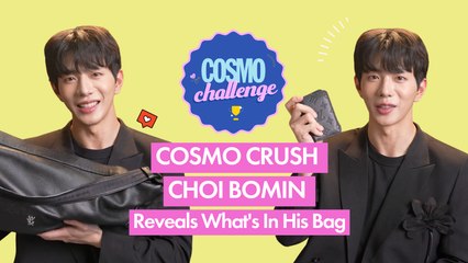 Cosmo Challenge: #ChoiBoMin Plays What's in my Bag