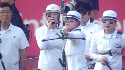 양궁 대표팀, 야구장 소음 적응 훈련 실시 / YTN