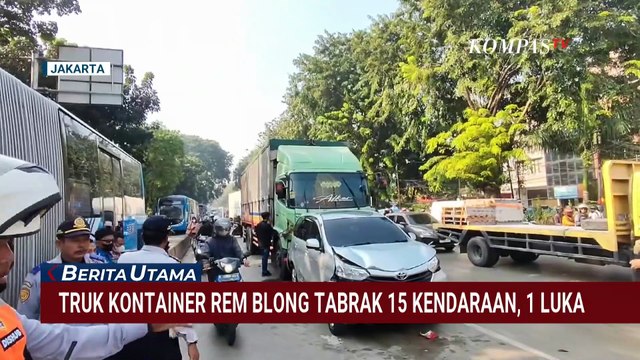 Kronologi Truk Kontainer Tabrak 13 Kendaraan di Pulomas, Rem Blong? | BERUT
