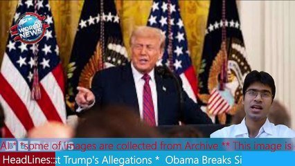 Obama Breaks Silence Against Trump's Allegations MHM NEWS