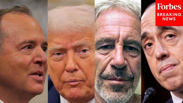 Adam Schiff Accuses Emil Bove Of Telling DOJ To 'Scour Old Epstein Files & Flag Mentions Of Donald Trump'
