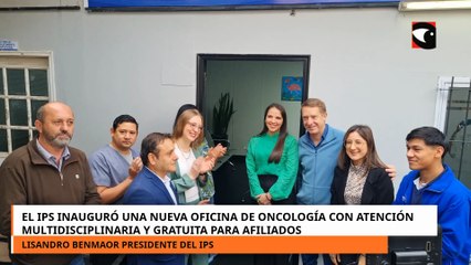 El IPS inauguró una nueva oficina de oncología con atención multidisciplinaria y gratuita