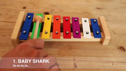 10 Easy Xylophone Songs Tutorial for Beginners