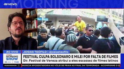 Brasil e Argentina FORA do Festival de Veneza! Diretor aponta CULPA de BOLSONARO e MILEI