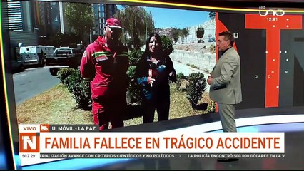 UM BOMBEROS ACCIDENTE YUNGAS