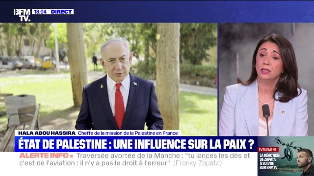 Israël cherche à fuir la paix , estime Hala Abou Hassira, cheffe de la mission de la Palestine en France