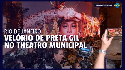 Velório de Preta Gil no Theatro Municipal do Rio emociona fãs, amigos e parentes