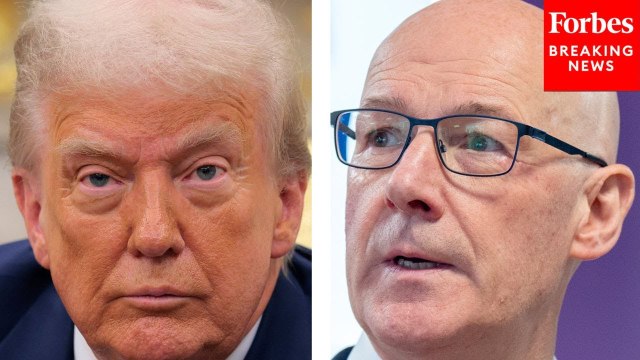 Trump Says Scottish First Minister John Swinney Is A 'Good Man' Ahead Of Meeting
