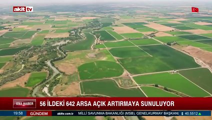 56 İldeki 642 Arsa açık artırmaya sunuluyor!