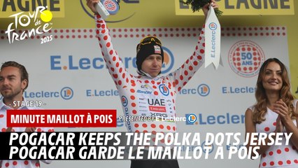E.Leclerc Polka Dot Jersey Minute - Stage 19 - Tour de France 2025