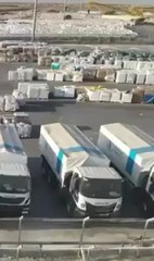 Israel niega la hambruna en Gaza mostrando 1.000 camiones con ayuda