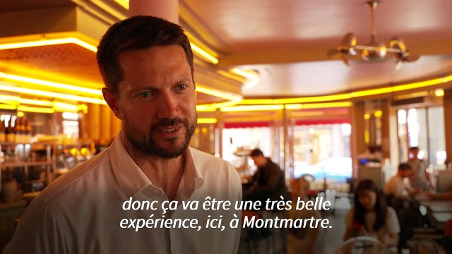 La butte Montmartre à Paris se prépare au passage du Tour de France