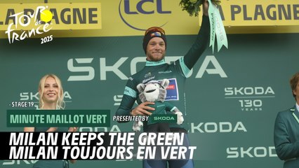 Škoda Green Jersey Minute - Stage 19 - Tour de France 2025