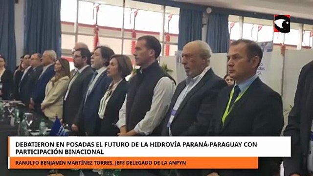 Debatieron en Posadas el futuro de la hidrovía Paraná-Paraguay con participación binacional