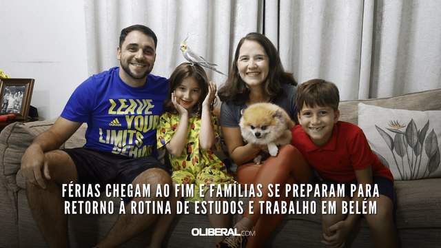Férias chegam ao fim e famílias se preparam para retorno à rotina de estudos e trabalho em Belém