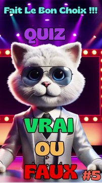 Faits Incroyables : Vrai ou Faux, Prêt à Être Stupéfait ? #quiz #culture #culturegenerale #vraioufaux