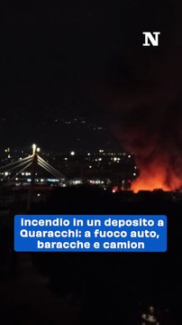 Notte di Fuoco a Campi Bisenzio: Camper e Otto Auto in Fiamme, Vigili del Fuoco in Azione
