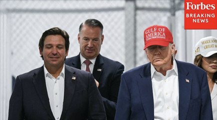 Reporter Asks Ron DeSantis Point Blank About Alligator Alcatraz_ 'What Concerns Do You Have_'