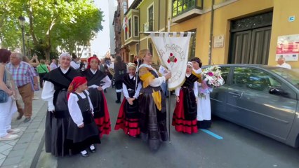 Procesión de la Casa de Galicia en honor a Santiago Apostol