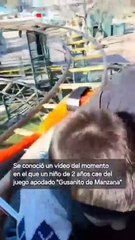 Tremendo accidente en parque de diversiones: un nene de 2 años salió despedido en un juego