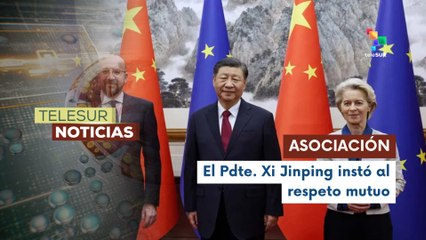 China acogió la décima quinta cumbre China-Unión Europea